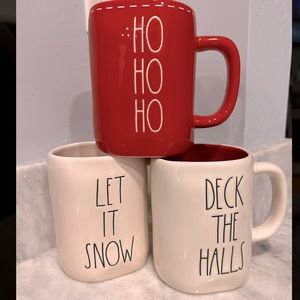 Christmas Rae Dunn mugs